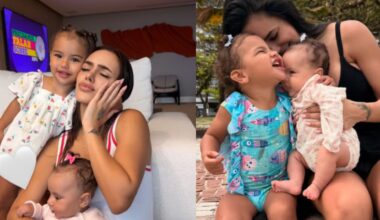 Bruna Biancardi e filhas - Fotos: Reprodução/Instagram