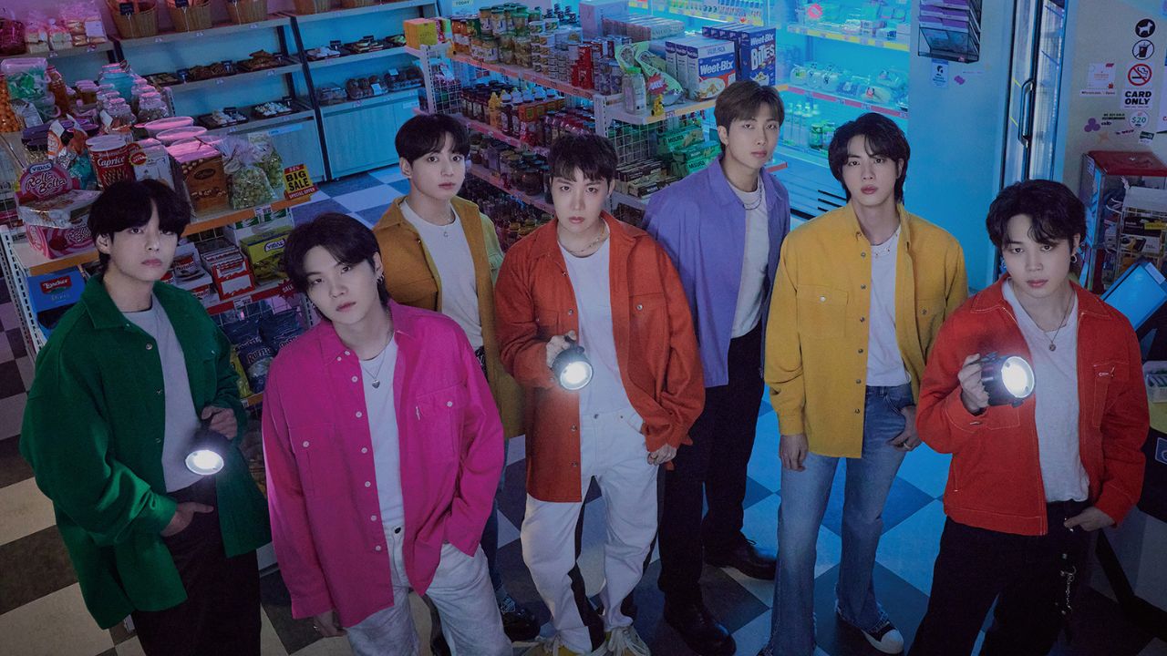 Concept photo do BTS para o álbum 'Permission to Dance On Stage' - Divulgação/BigHit Music
