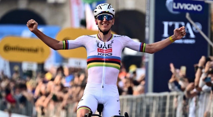 Pogacar segue imparável e vence Volta à Lombardia pela quinta vez seguida