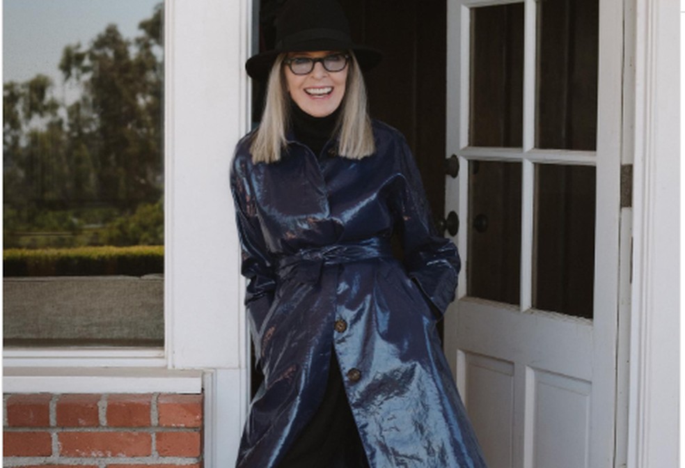 Diane Keaton, atriz, diretora e produtora   — Foto: Reprodução/Instagram