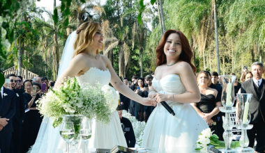 Casamento de Mari Fernandez e Júlia Ribeiro - Foto: Eduardo Martins / Brazil News