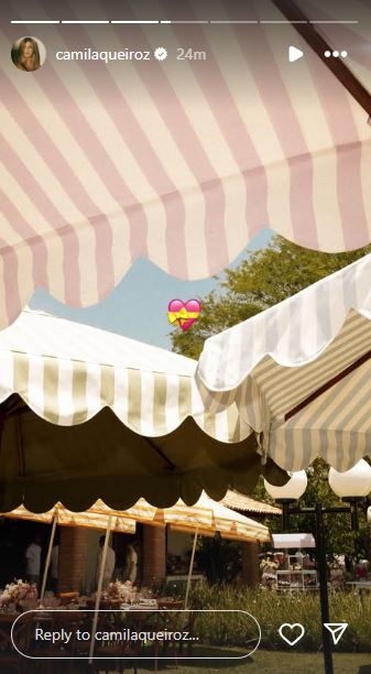 Chá de Bebê de Camila Queiroz - Foto: Reprodução / Instagram