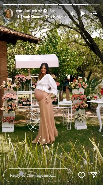 Chá de Bebê de Camila Queiroz - Foto: Reprodução / Instagram