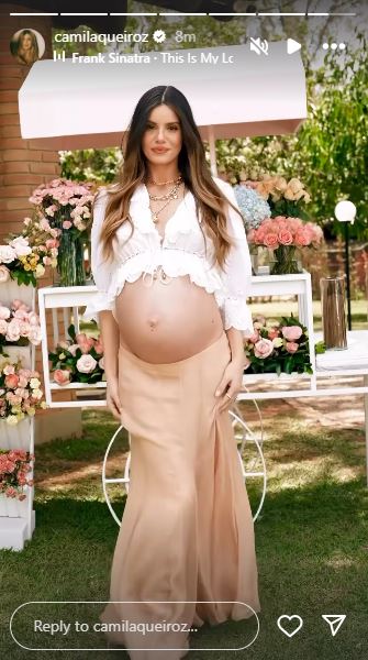 Chá de Bebê de Camila Queiroz - Foto: Reprodução / Instagram