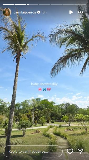 Chá de Bebê de Camila Queiroz - Foto: Reprodução / Instagram