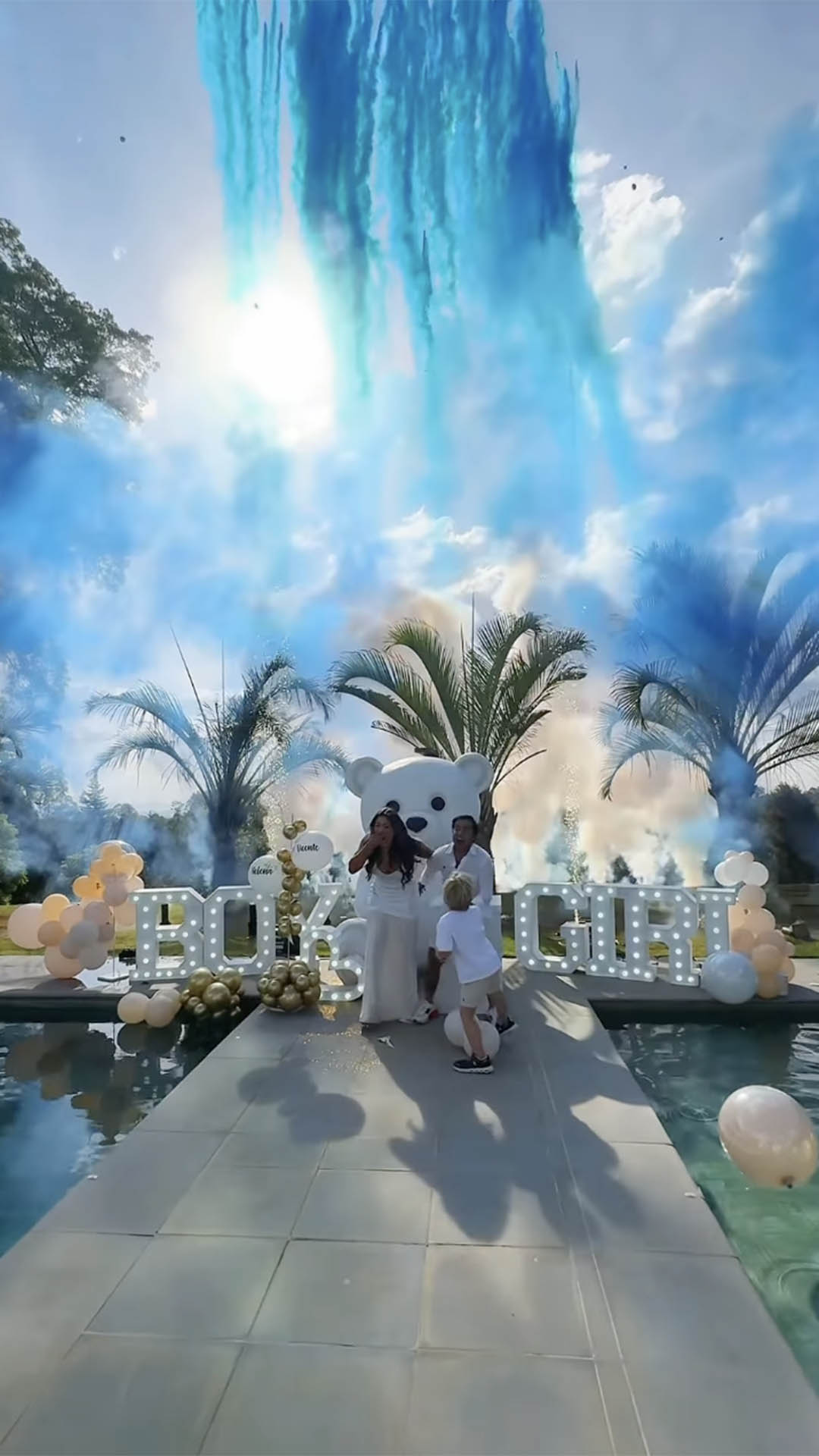 Chá revelação do segundo filho de Thammy Miranda e Andressa Ferreira - Foto: Reprodução / Instagram