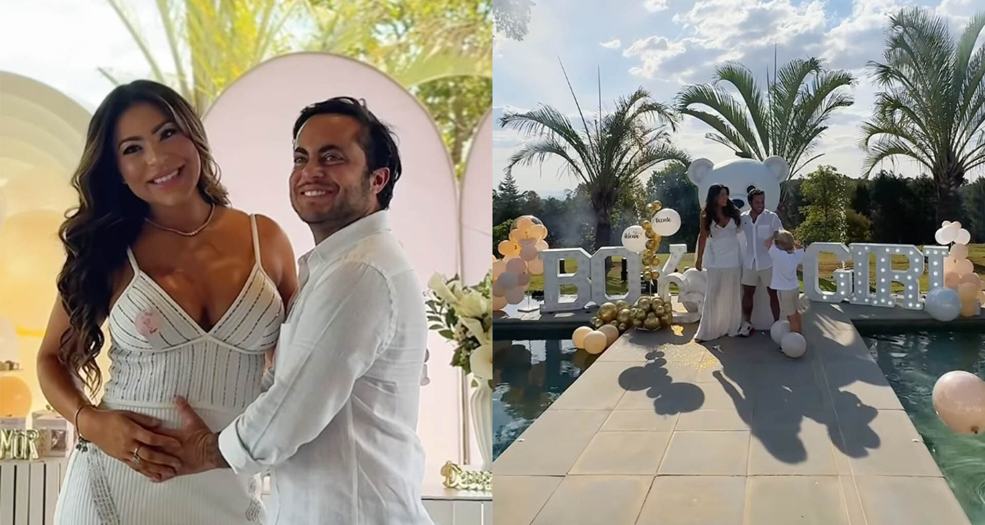 Chá revelação do segundo filho de Thammy Miranda e Andressa Ferreira - Foto: Reprodução / Instagram