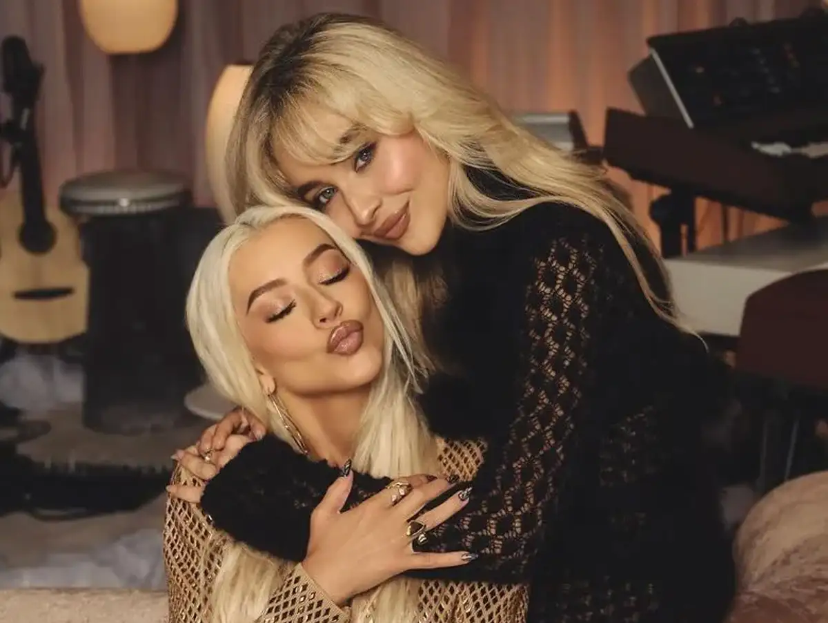 Sabrina Carpenter não quis submeter dueto com Christina Aguilera ao Grammy, revela compositora