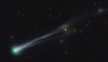 Cometa Lemmon oferece espetáculo astronômico no Brasil