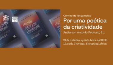 Lançamento do livro “Por uma poética da criatividade”, escrito por Pe. Anderson Pedroso, SJ – Portal Jesuítas Brasil