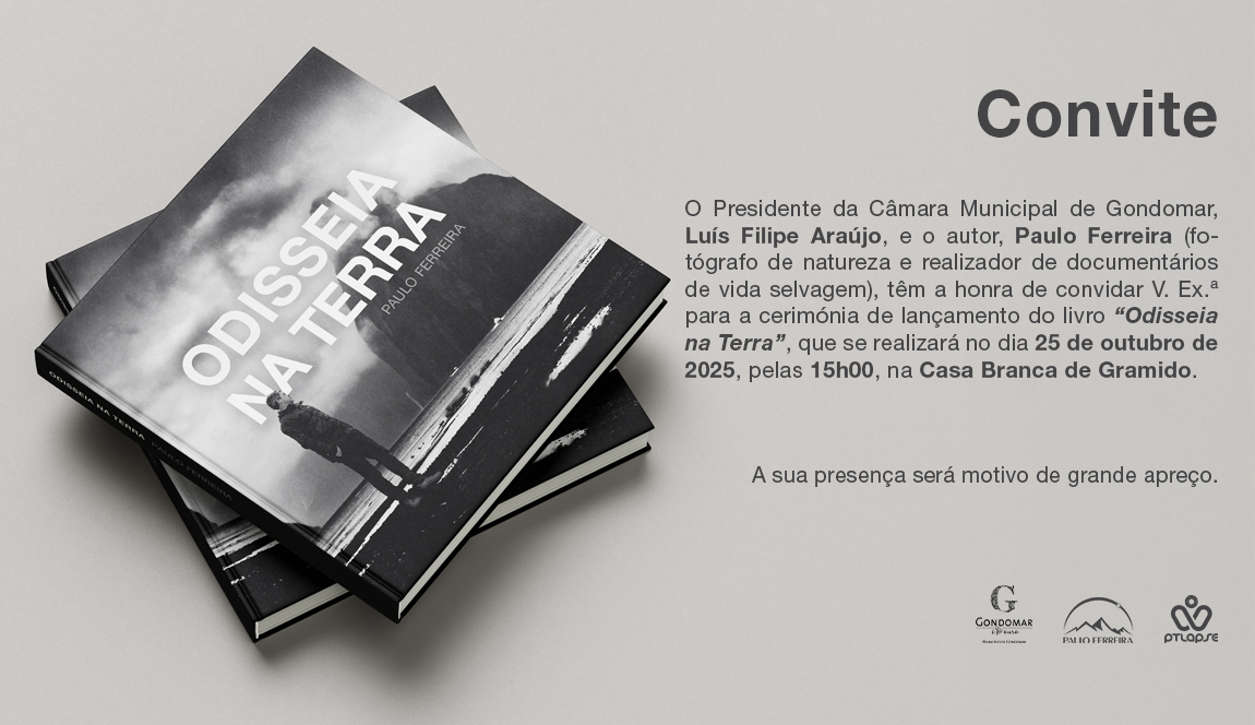 ODISSEIA NA TERRA é novo livro do fotógrafo de natureza Paulo Ferreira -