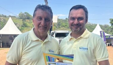 Gelson e Joarez dão show de hospitalidade na Expo Aratiba! - Rádio Rural