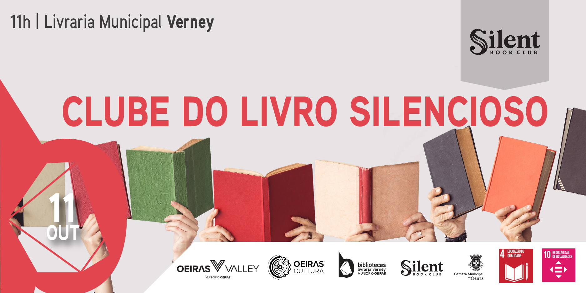 Clube do Livro Silencioso | Outubro