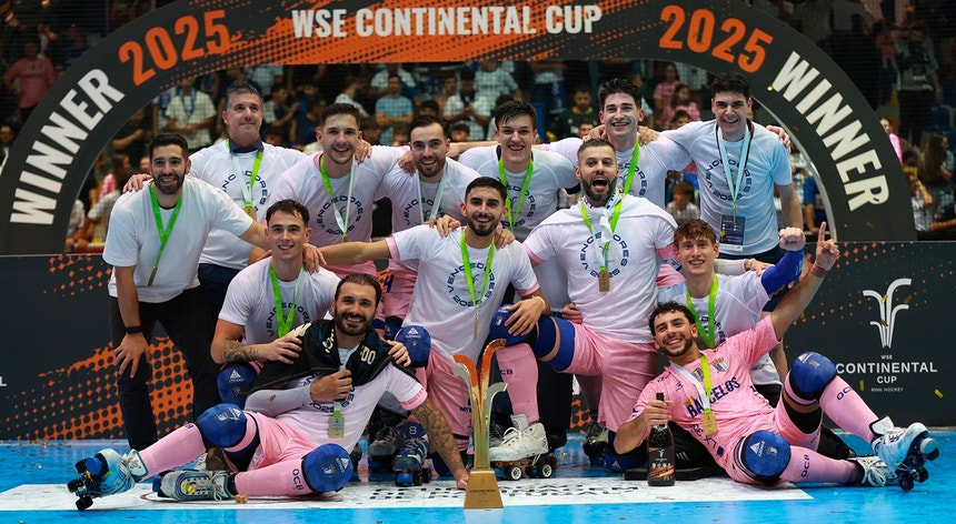 Óquei de Barcelos vence Taça Continental com reviravolta diante do FC Porto