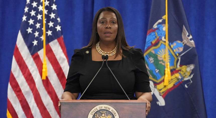 Letitia James. Procuradora-Geral do Estado de Nova Iorque indiciada