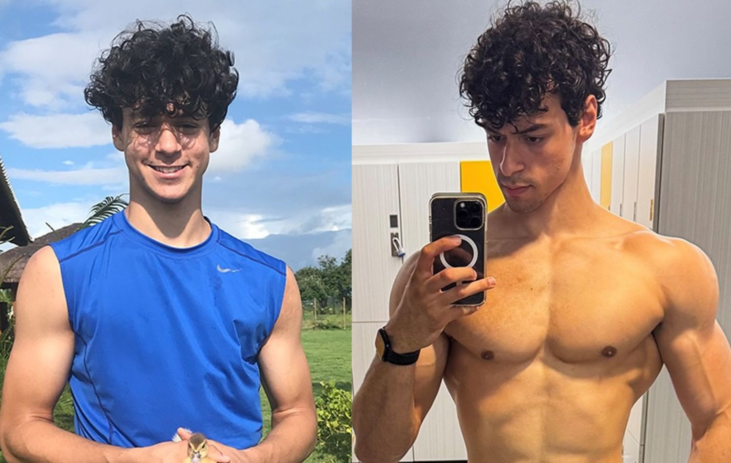 Em preparação para campeonato de fisiculturismo, filho de Xanddy e Carla Perez responde críticas: 'Cada pessoa é diferente'