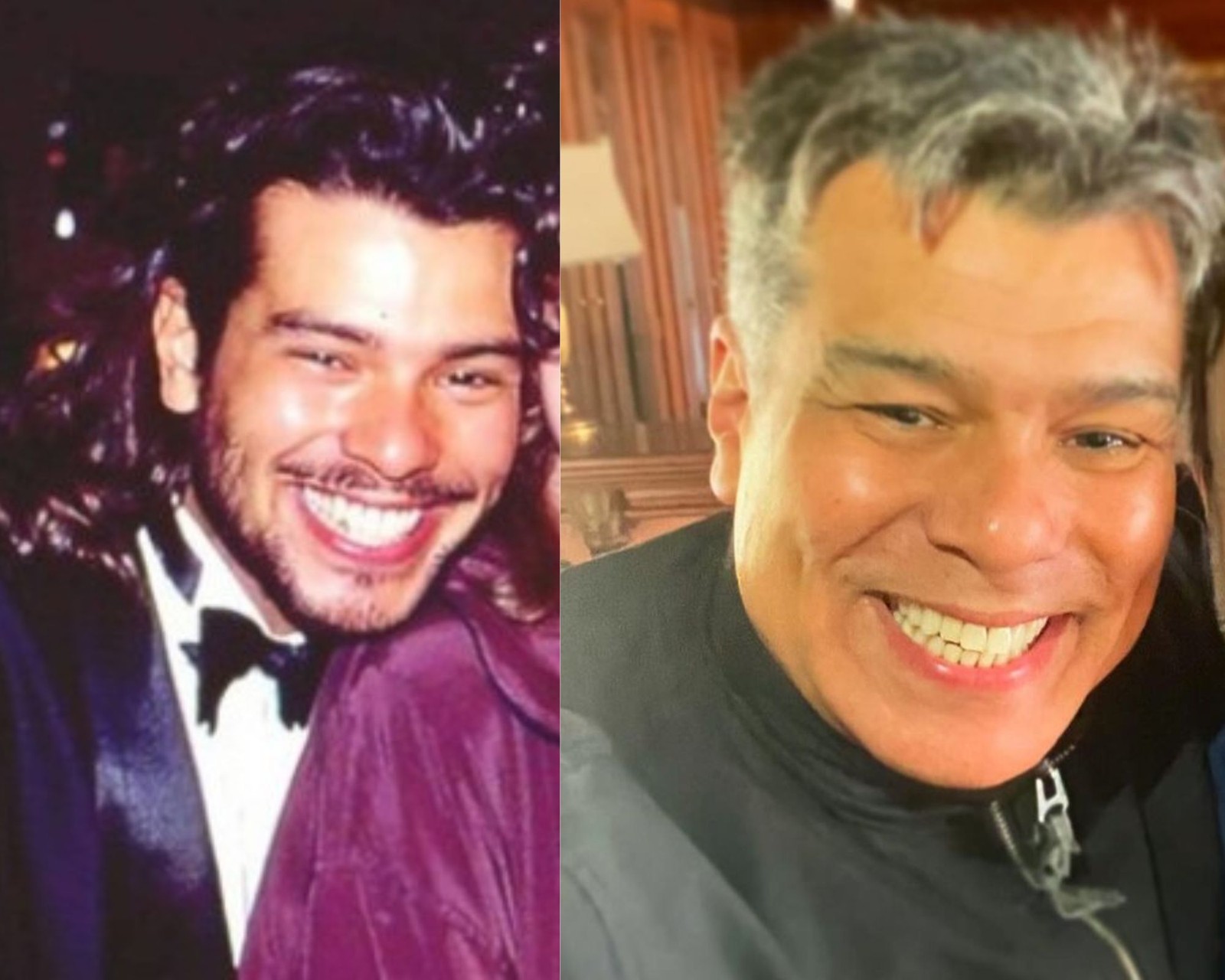 Maurício Mattar, que viveu o personagem Rafael, atualmente é proprietário de um haras em Minas Gerais, onde mora com a família. Ele se dedica à criação de cavalos e gado e também à carreira musical — Foto: Globo e Reprodução/Instagram