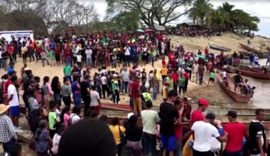Chuvas provocam desabamento de mina em Bolívar na Venezuela