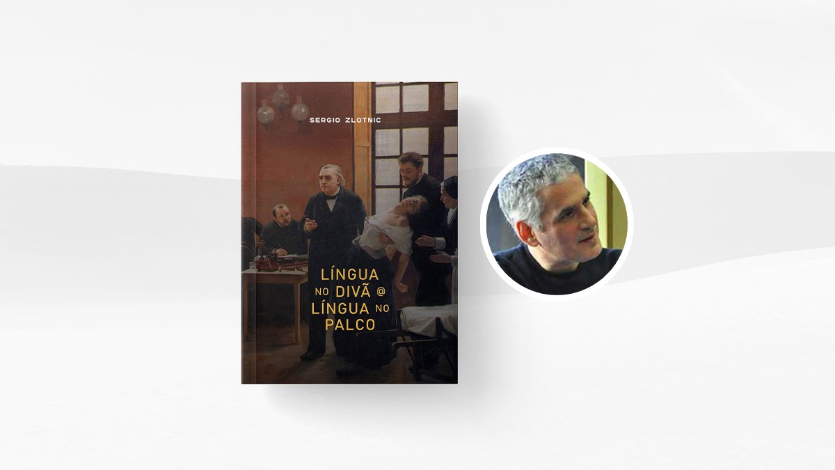 Sergio Zlotnic lança livro na SP Escola de Teatro em 25/10