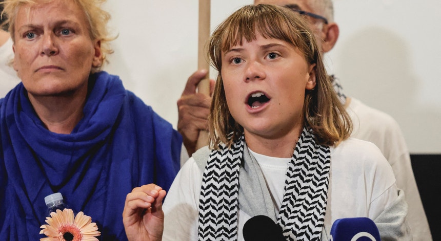 Israel deportou mais 171 ativistas da flotilha, incluindo Greta Thunberg