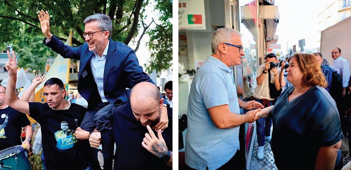 Autárquicas 2025. Carlos Moedas recusa negociar com radicais e Alexandra Leitão só fecha as portas ao Chega - Diário de Notícias