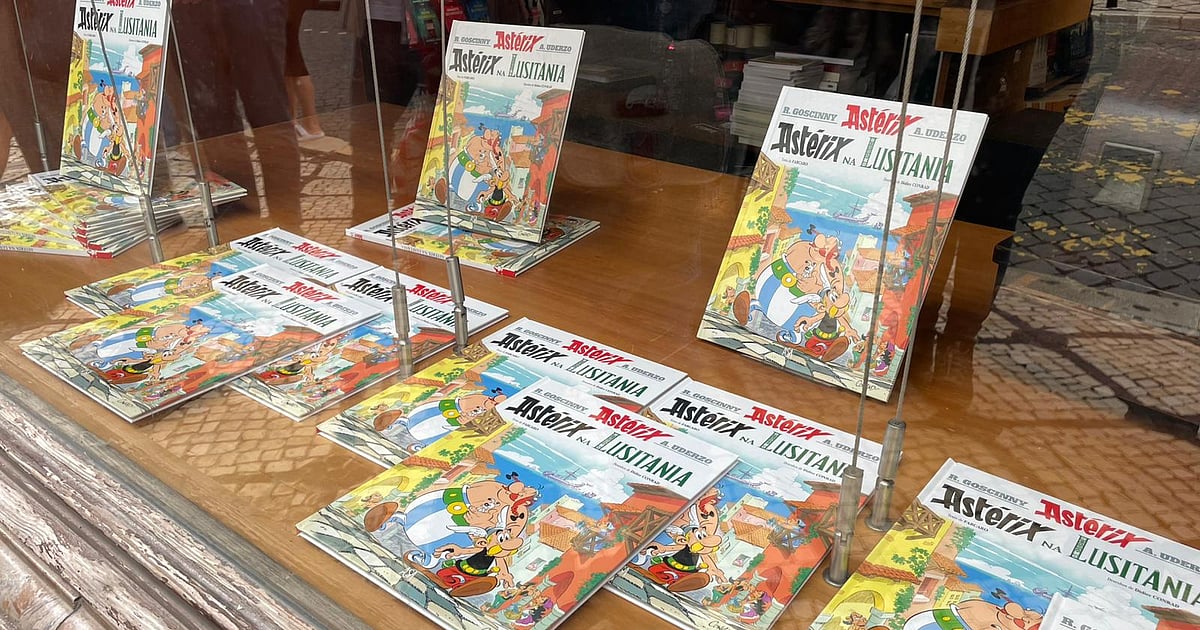 'Astérix na Lusitânia' Supera Fernando Pessoa na Bertrand