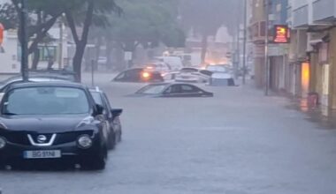 Chuva Intensa Inunda Faro e Causa Caos