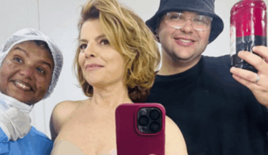 Debora Bloch posta álbum com bastidores do assassinato de Odete e