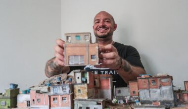 Conheça Diego Paiva, artista que constrói impérios em miniatura