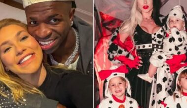 Vini Jr. presenteia filhos de Virginia Fonseca após casal assumir