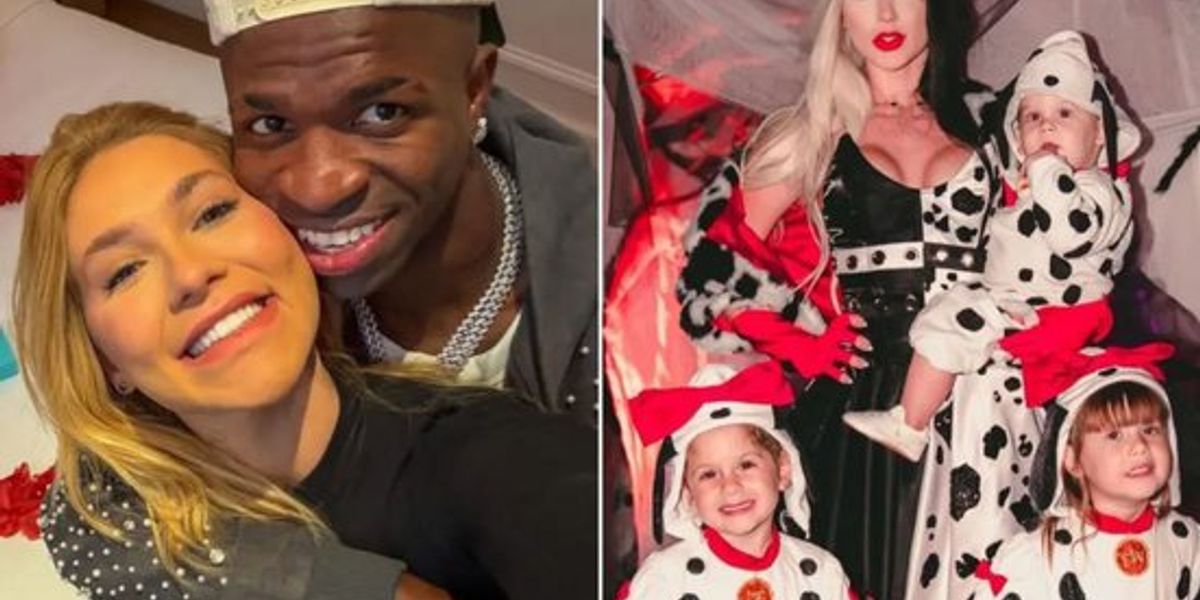 Vini Jr. presenteia filhos de Virginia Fonseca após casal assumir