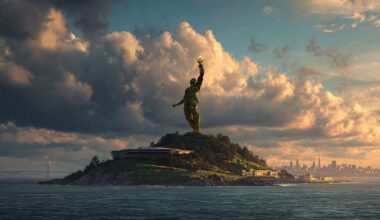 Por que os bilionários de tecnologia dos EUA estão obcecados em construir estátuas gigantes?