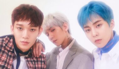 EXO-CBX em concept photo para o álbum "Blooming Days"