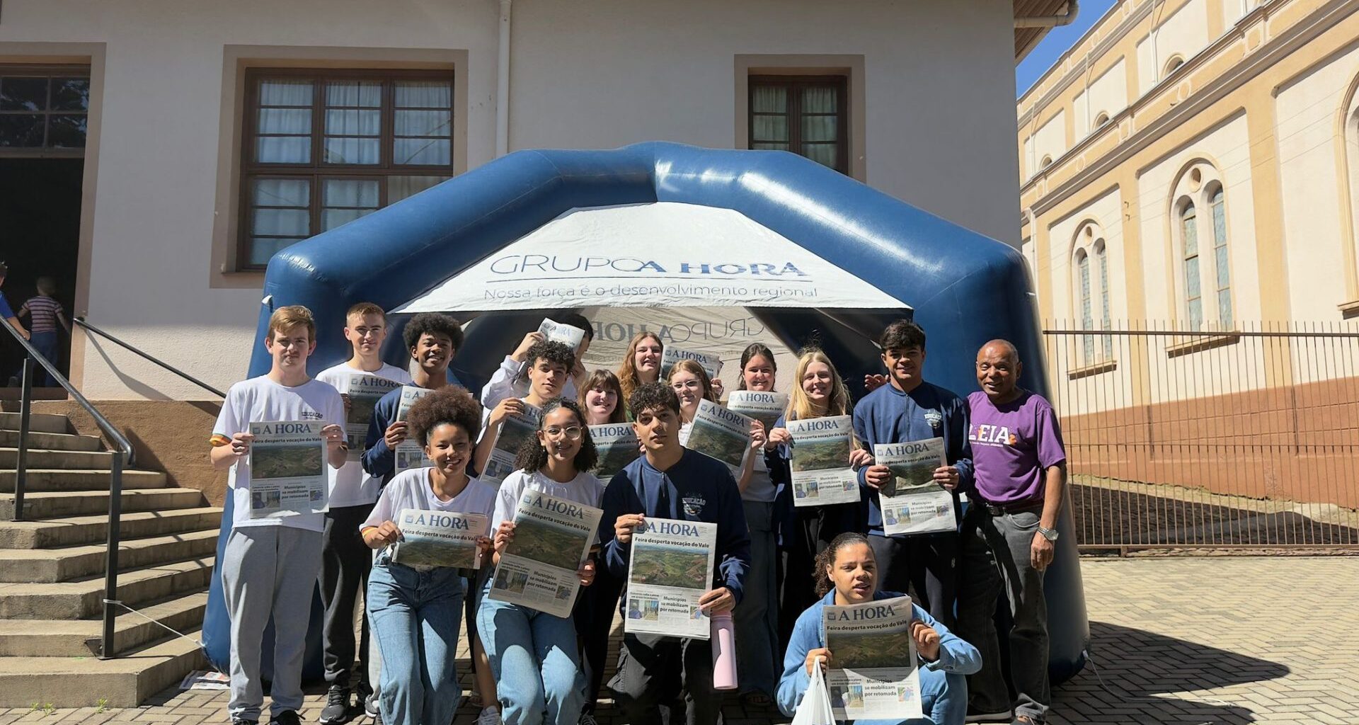 Com feira na rua, Santa Clara do Sul forma a base para novos leitores