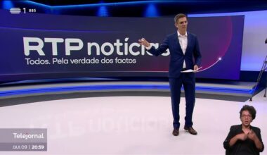 Nova imagem RTP. Estreia com a noite de eleições autárquicas - RTP