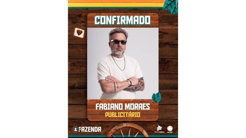 Fabiano Moraes. - Reprodução/RECORD