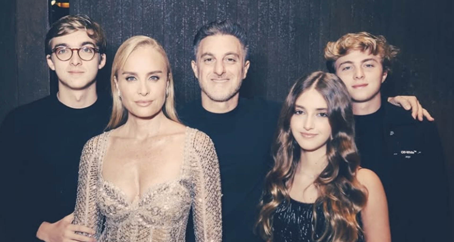 Joaquim, Angélica, Luciano Huck, Eva e Benício - Foto: Reprodução / Instagram