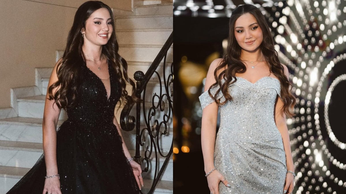 Flávia Alessandra mostra vestidos luxuosos usados pela filha Olivia em festa de 15 anos