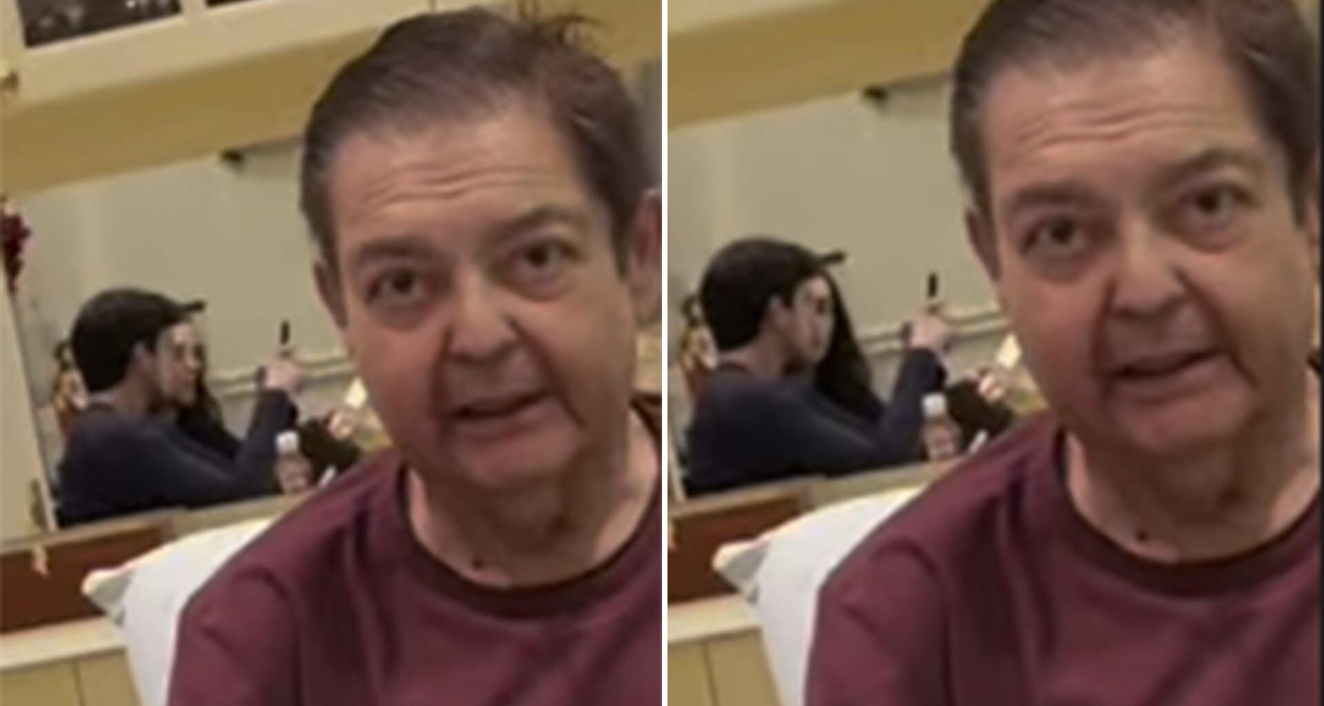 Faustão reaparece em imagem compartilhada por João Silva - Foto: Reprodução / Instagram @joaosilva