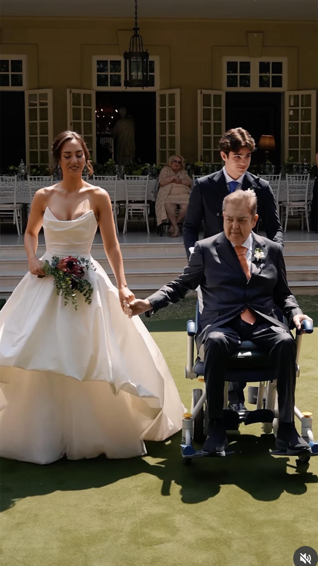 Faustão no casamento da filha, Lara - Foto: Reprodução / Instagram