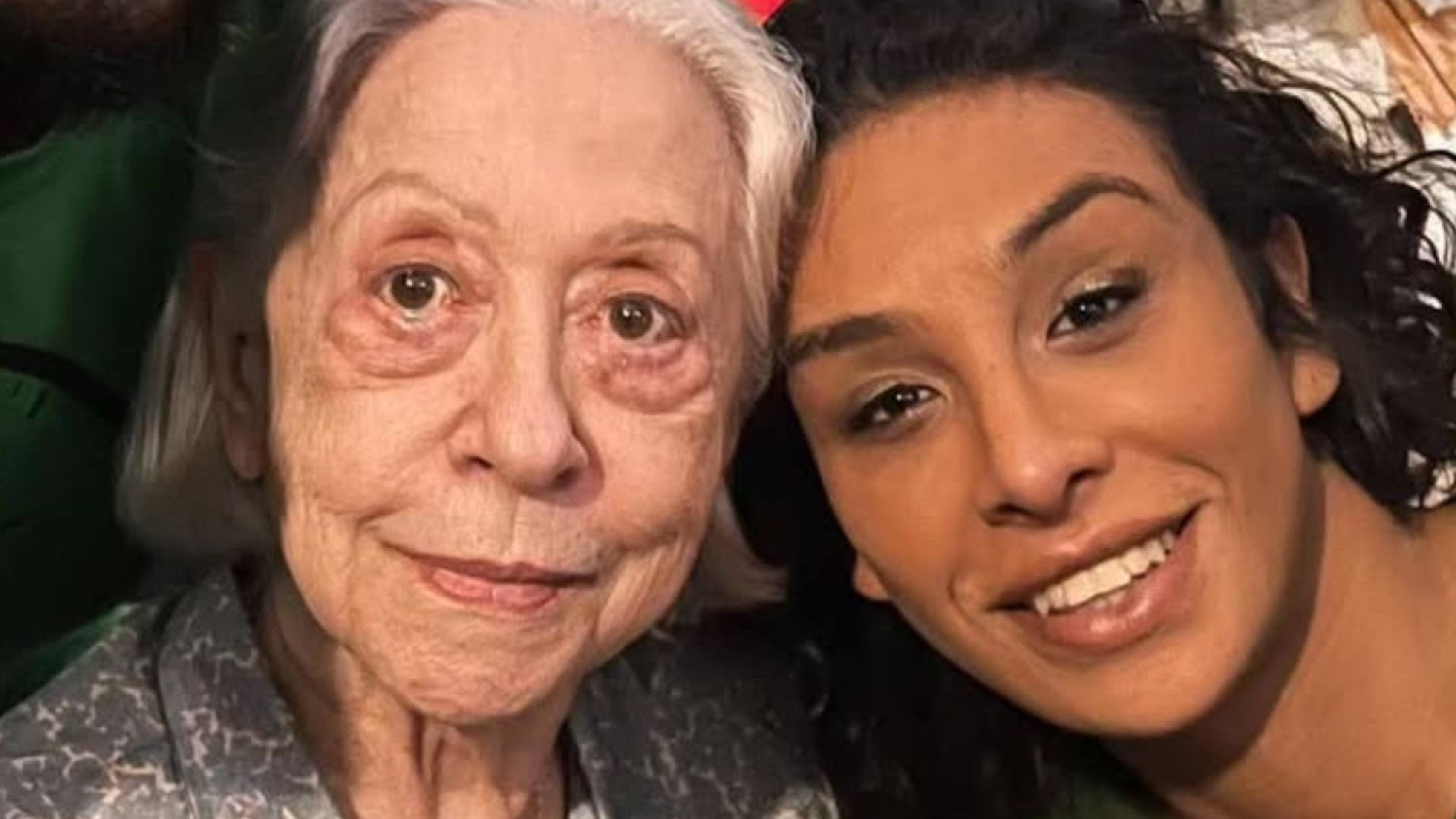 Linn da Quebrada e Fernanda Montenegro