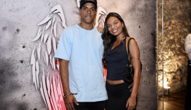 Após rebater críticas por namoro, Marcello Melo Jr. vai com Mell Muzzillo a evento - Globo