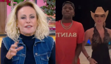 Ana Maria Braga fala ao vivo sobre Vini Jr e Virginia: "Fofoca é comigo mesma"