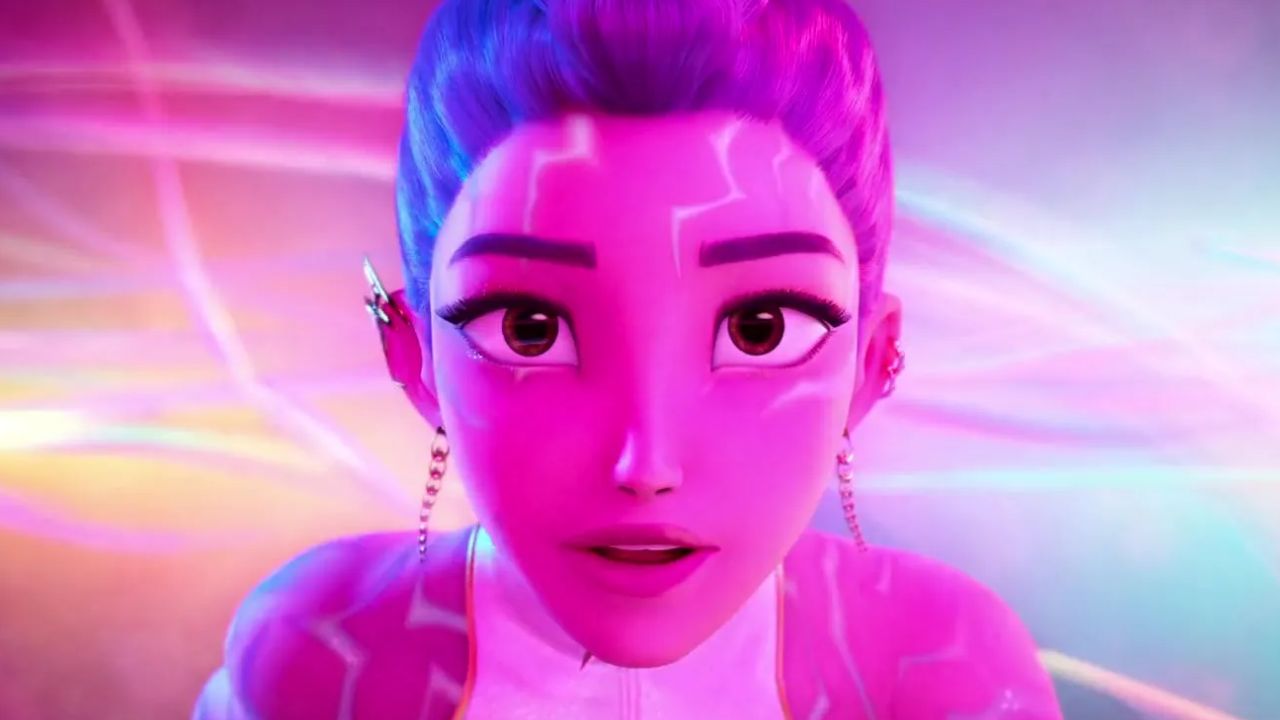 Rumi em "Guerreiras do K-Pop"