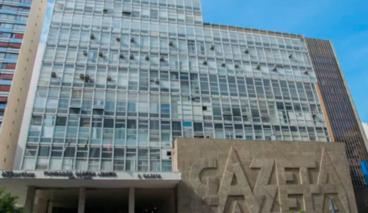 Fachada da TV Gazeta em SP