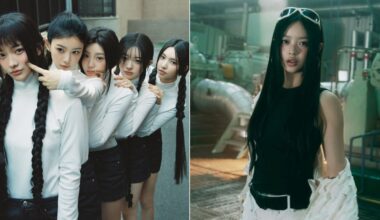 Integrantes do ILLIT e Hanni, do NewJeans (NJZ)