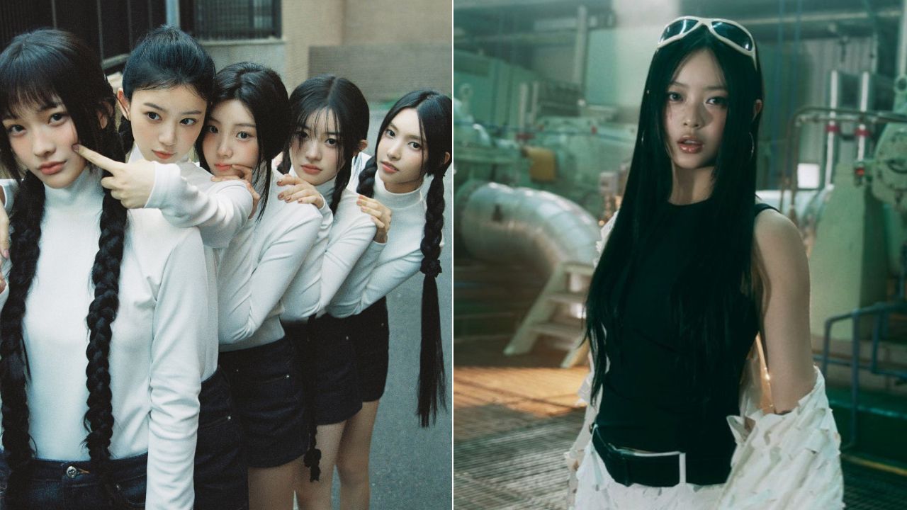 Integrantes do ILLIT e Hanni, do NewJeans (NJZ)