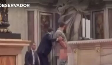 Homem urina no altar central da Basílica de São Pedro – Observador