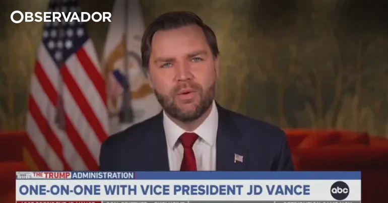 Pivô discute e interrompe entrevista a JD Vance – Observador