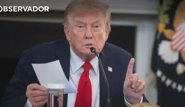 Trump publicou acidentalmente mensagem para Pam Bondi – Observador